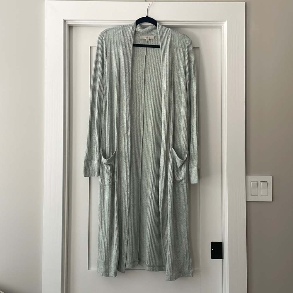 LOFT Women’s Long-sleeve Duster Sweater